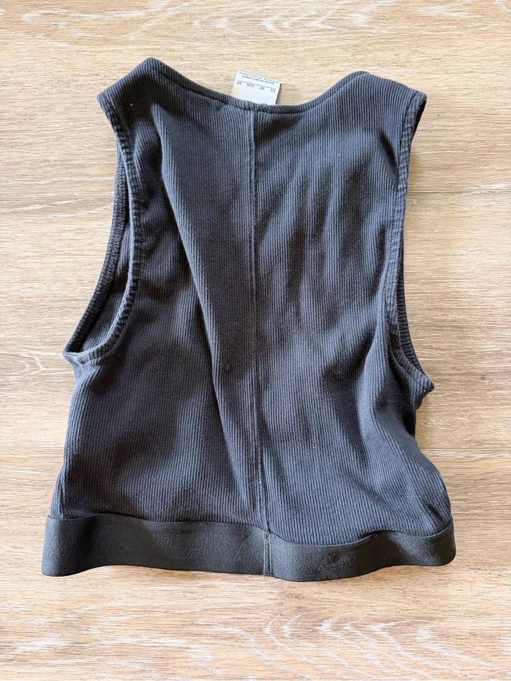 Nike Air Ribbed Crop Tank Top - XS